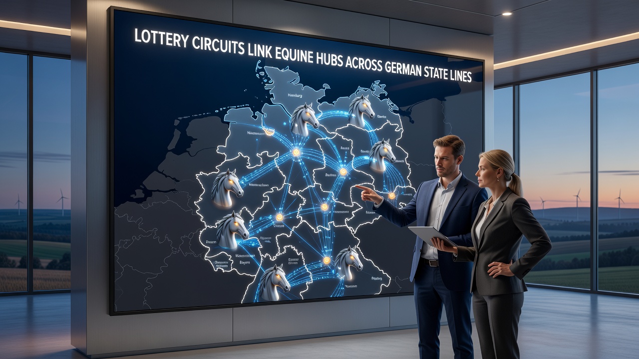 Vernetzung von Reitzentren durch Lotteriesysteme in mehreren Bundesländern